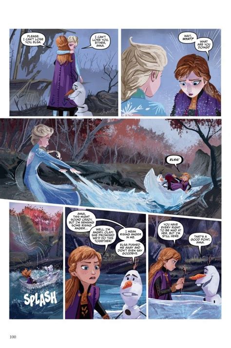 Disney Princess Frozen Sailor Princess Frozen Comics Elsa Frozen Sisters Comic Page Art