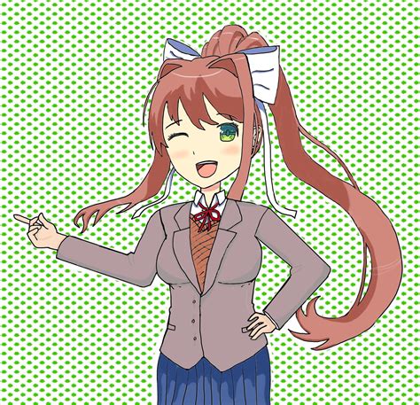 Me 15 Minutes After Acquiring A Drawing Tablet Its Monika Time Ddlc