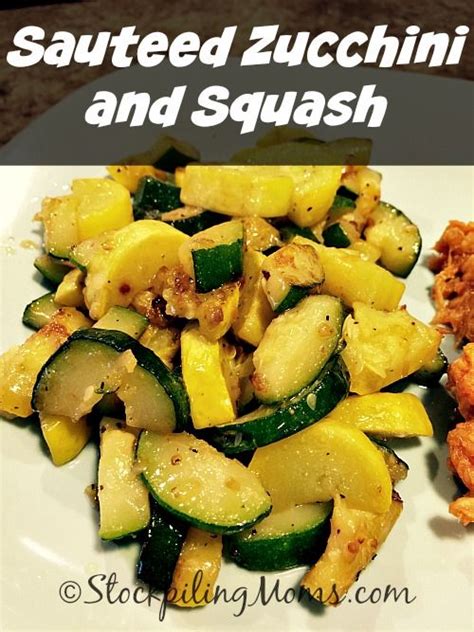 Zucchini and yellow squash noodles with white wine sauce on the blackstone. Sauteed Zucchini and Squash | Recipe | Best Side dish ...