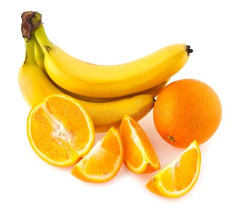 Oranges And Bananas Stock Photo Image Of Exotic Circle 47309520