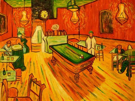 Cafe Terrace At Night Van Gogh The Night Cafe Hd Wallpaper Pxfuel