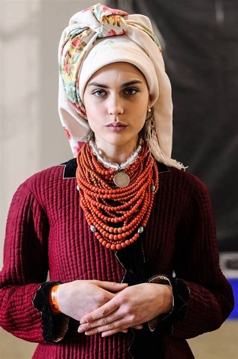 folk fashion ethnic fashion hijab fashion womens fashion russian beauty russian fashion