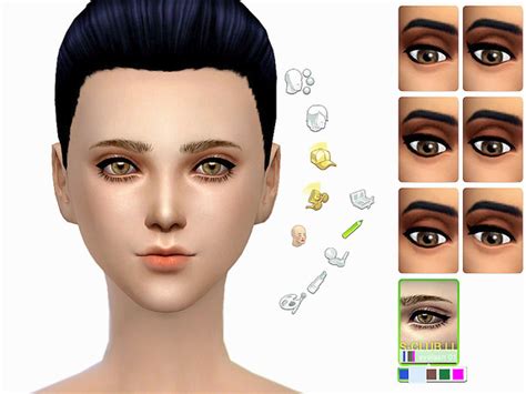 The Sims Resource Ll Eyelash 01by S Club • Sims 4 Downloads