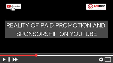 Reality Of Paid Promotion And Sponsorship On Youtube