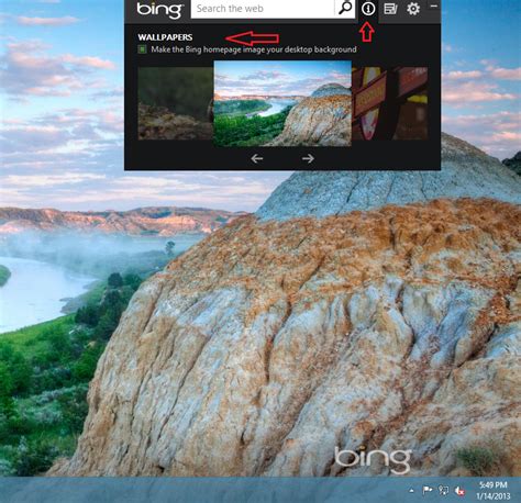 How To Set Bing Homepage Image As Windows 8 Desktop Background