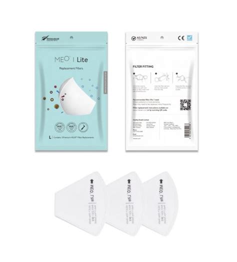 Meo Lite Mask Filters Health Works Group