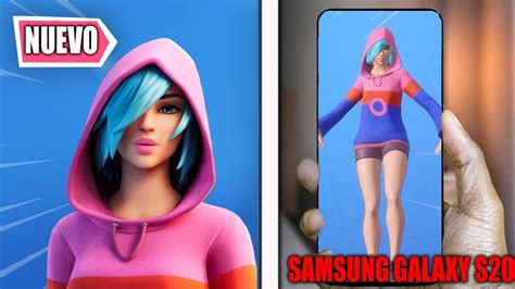 La Nueva Skin De Fortnite Exclusiva Del Samsung Galaxy S20😍😍 Youtube