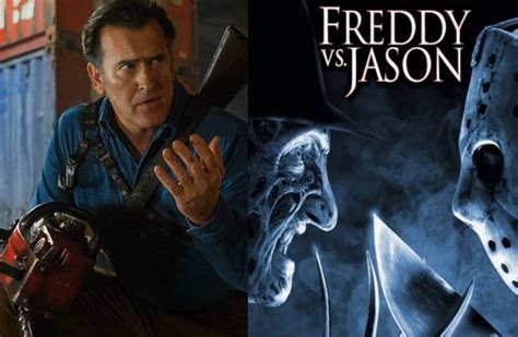 Bruce Campbell On Freddy Vs Jason Vs Ash Happening On Ash Vs Evil