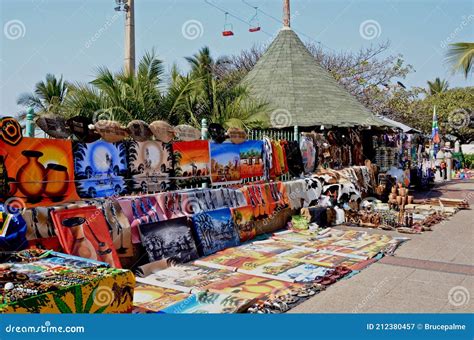 A Market Stall By The Beach In Durban Editorial Photography Image Of