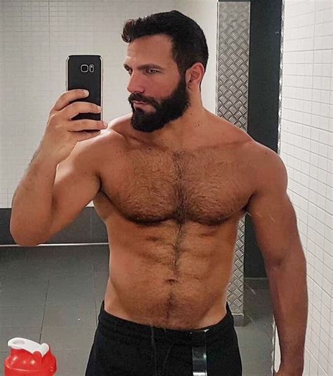 pin on handsome and hairy chested