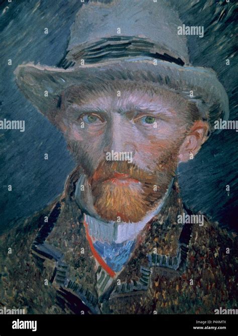 Vincent Van Gogh 1853 1890 Dutch Netherlands Self Portrait Hi Res Stock