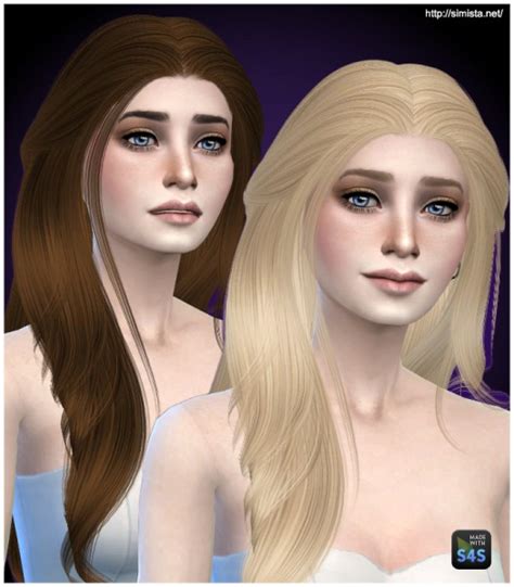 Simista Nightcrawler Milady Hairstyle Retextured Sims 4 Hairs