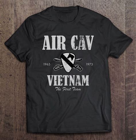Air Cav Vietnam The First Team T Shirts Teeherivar