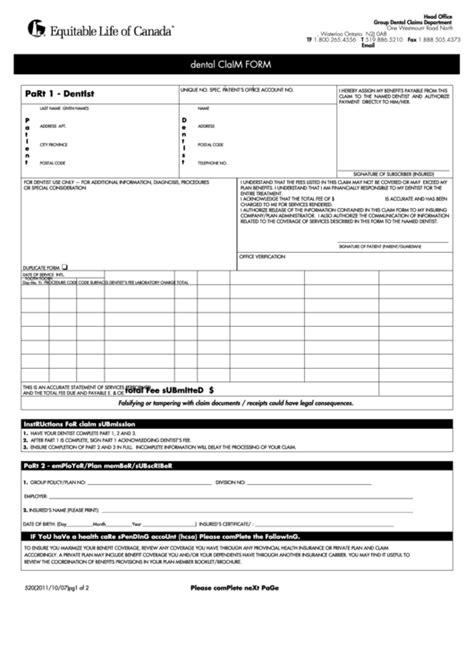 Free Printable Ada Dental Claim Form 2023 Calendar Printable