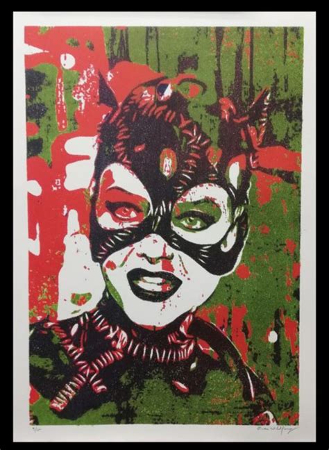 Catwoman Artwork Mancave