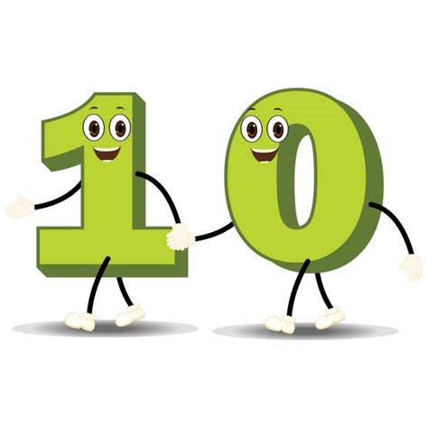 1 To 10 Numbers Images Clipart