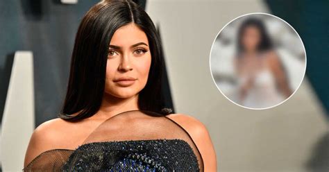 Kylie Jenner Flaunts Her Side Bob In A Nue See Through Dress And Its