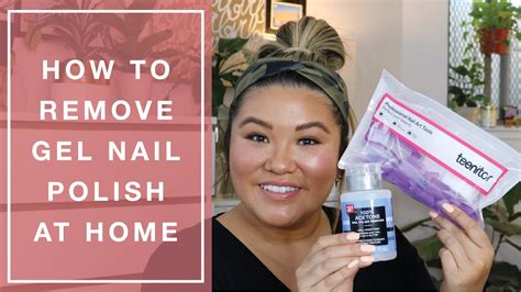 How To Remove Gel Nail Polish At Home Youtube