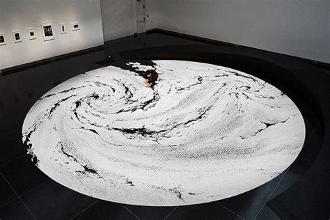 Motoi Yamamoto Outlines Complex Labyrinths Made Of Table Salt