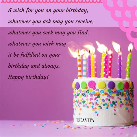 Quotes On Birthday Wish Cocharity