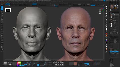 Detailing And Texturing Your Sculpt Using Scan Data