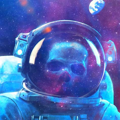 galaxy skull man [video] space art space art wallpaper fantasy artwork