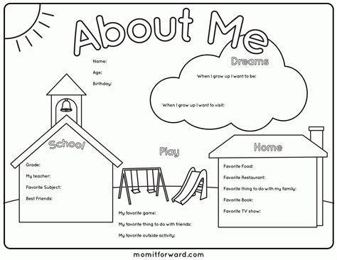 Mermaid coloring pages color sketches drawings art mermaid coloring. All About Me Coloring Page - Coloring Home