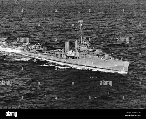 Uss Farragut Dd 348 At Sea December 1943 Official Us Navy