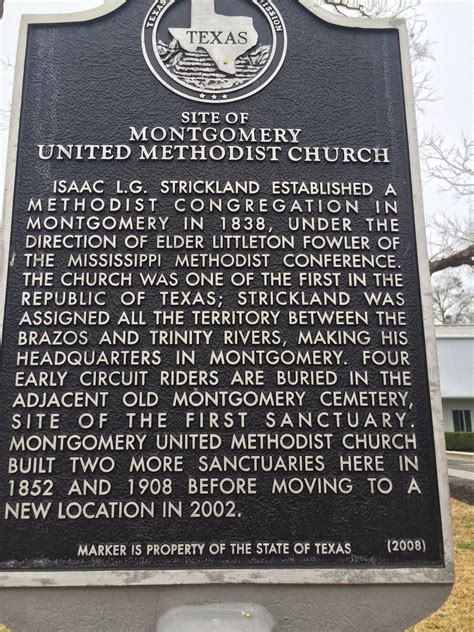 Time Traveling Through History Of Montgomery Old Baptist And Methodist
