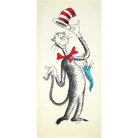 Teds Cat 50th Anniversary Print The Cat In The Hat