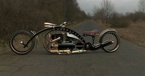 Some Steampunk Motorcycles