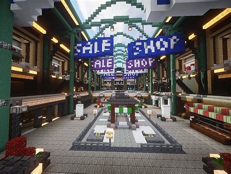 現象 信者 牧師 Minecraft Shopping Mall Map Bikintvjp