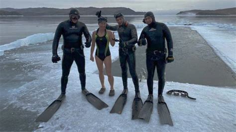 Russian Woman Sets Longest Under Ice Swim Record