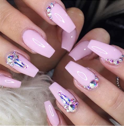 Pink Nails Designs With Bows