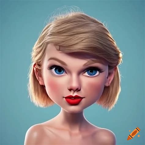 Cute And Playful 3d Animation Of Taylor Swift On Craiyon