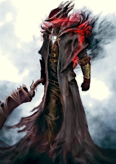 Bloodborne Hunter Dark Fantasy Fantasy Art Soul Saga Arte Dark