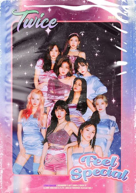 Pin By Mag On Twice Retro Poster Kpop Posters Graphic Design Posters