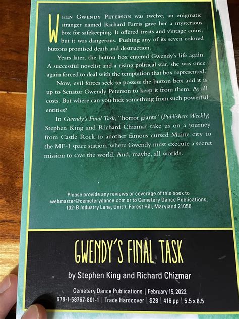 Gwendys Final Task Soars A Spoiler Free Book Review