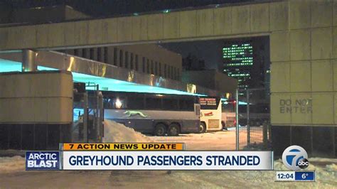 Greyhound Passengers Stranded In Detroit Youtube