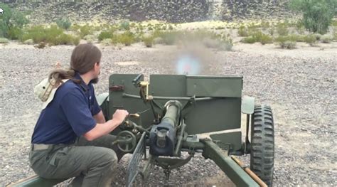 37mm Us Anti Tank Gun Video The Firearm Blog