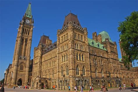 This Is Centre Block Which Is The Main Building Of The Canadian