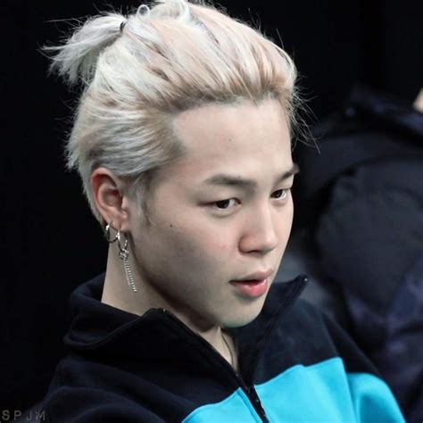 These Photos Of Bts Jimins Hair In A Ponytail Have Armys Swooning
