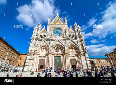 Santa Maria Assunta Cathedral In Siena Italy Stock Photo Alamy