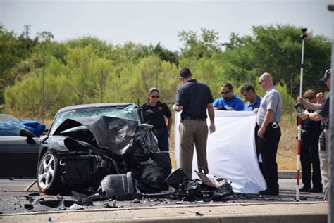Driver Of Porsche Killed Near The Rim In Head On Crash In San Antonio