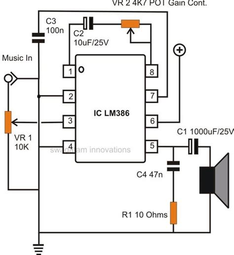 How To Make Simple Audio Amplifier Circuit Wiring Core