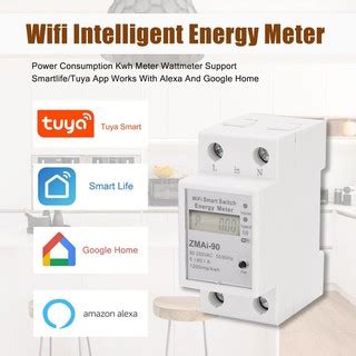 Kwh Meter Wifi, Energy Meter Digital Wifi Contol Aplikasi | Shopee