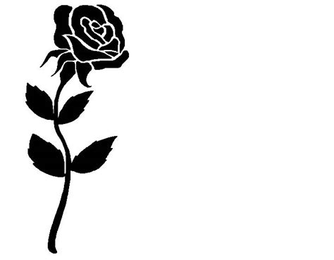 Black Rose Clip Art Clipart Best