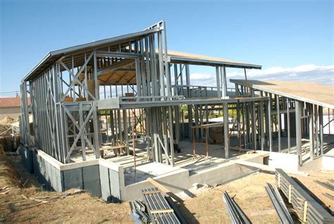maison moderne structure metallique