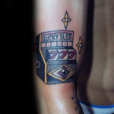 30 Slot Machine Tattoo Designs For Men Jackpot Ink Ideas