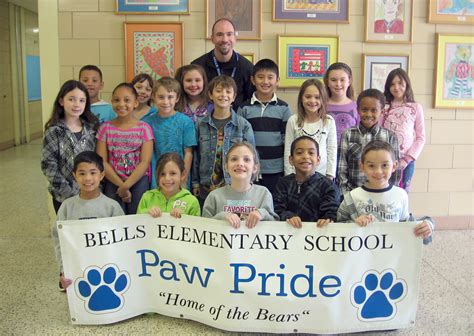 March Paw Pride Winners Honored At Bells Elementary In Washington